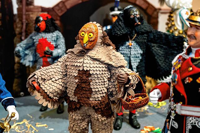 Die Rietvögel in der lebensnahen Darstellung von Ingeborg Jaag.