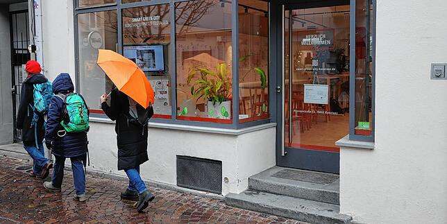 (Archivbild) Hier werden auch neue Arbeitsformen ausprobiert: Das Büro von Smart Green City in bester Lage in der Hussenstraße stößt ...
