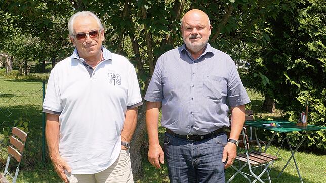 Eine ganze Menge haben Albert Mayer (links) und Herbert Sommerfeld in ihrer langjährigen Ratstätigkeit bewegt.