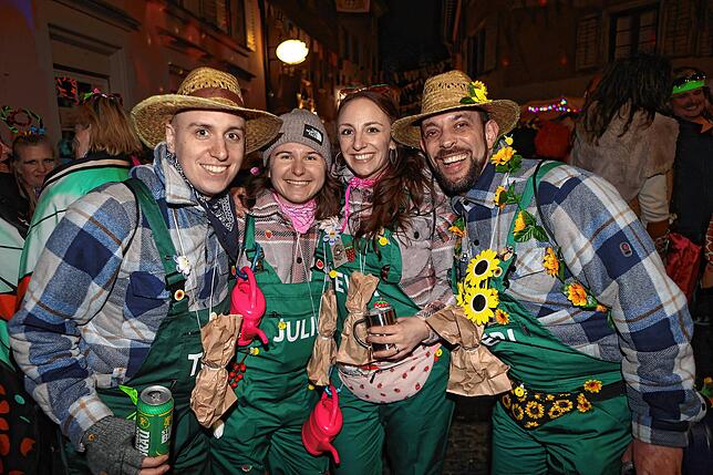 Bild 4: Konstanzer Straßenfasnacht 2025: Weiter geht‘s – auch am Fasnachtssamstag sind die Narren los