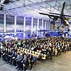 Die Feierstunde anlässlich des 50.&nbsp;Todestages von Claude Dornier fand im Hangar des Dornier-Museums statt.