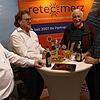 Sie sind Aussteller der ersten Stunde auf der Donaueschinger Messe Haus – Bau – Energie: Oliver Wehrle (von links) Bernhard Merz (beide ...
