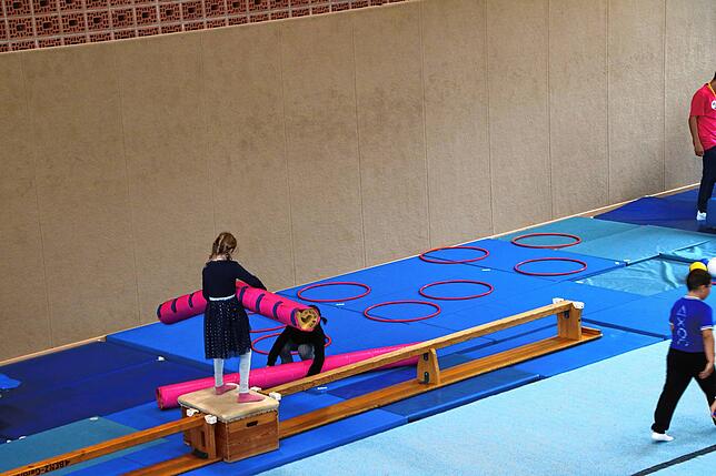 Bild 23: Kinder übernehmen Stadthalle in Tiengen – Einblicke in Fez City