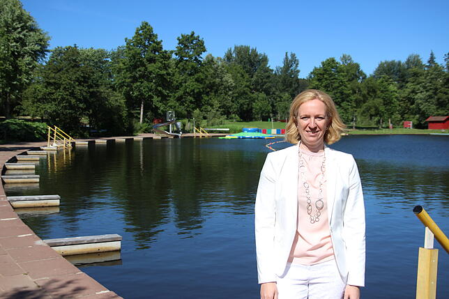 Melanie Reinl von der Stadtverwaltung