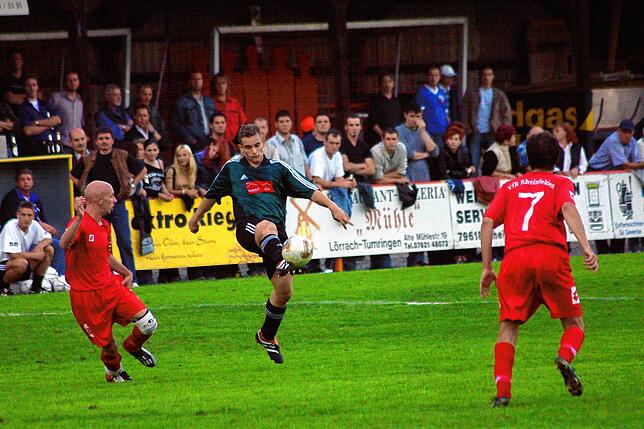 Bild 6: Erinnerungen ans erste Derby des SC 03 Rheinfelden auf der Richterwiese am 13. September 2003
