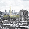 Ein gewagter Entwurf: Das Pariser Studio NAB zeigt das Dach der Notre-Dame als riesiges Gewächshaus.