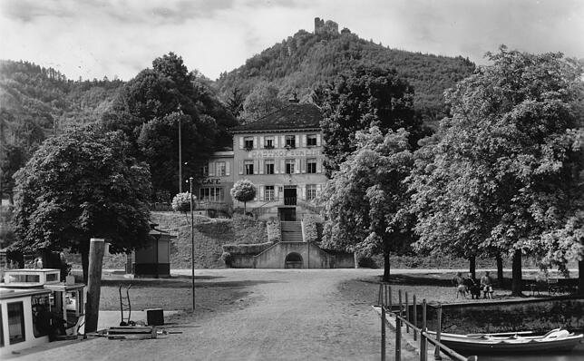 Der Gasthof zur Linde befand sich an gleicher Stelle wie das heutige Seehotel Villa Linde. Dort trafen sich Gäste von nah und fern. Auch ...