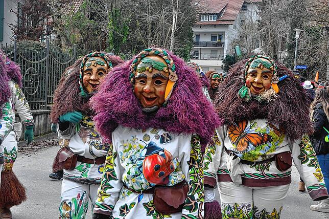 Bild 23: Die spektakulärsten Bilder vom Umzug und Narrenbaumsetzen in Bitzenhofen