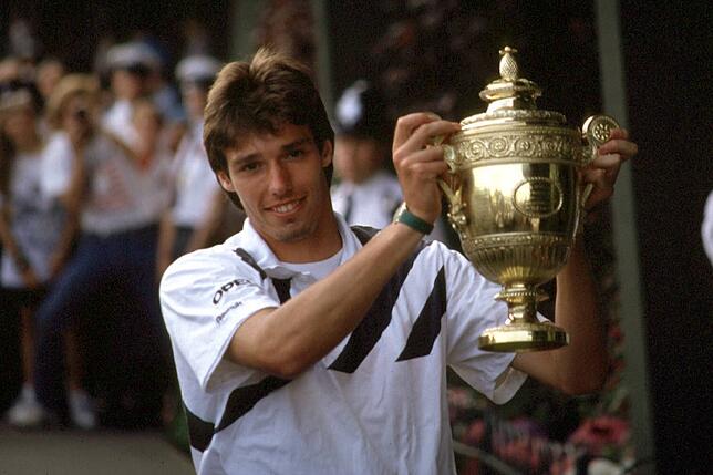 1991 gewann Michael Stich das Wimbledon-Finale gegen Boris Becker. Bilder: Imago