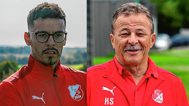 Stabwechsel beim TuS Binzen: Zur neuen Saison übernimmt Co-Trainer Gianfranco Disanto (linkes Foto) den Cheftrainerposten von ...