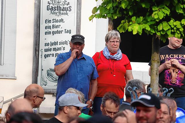 Bild 11: Fury in the Slaughterhouse rocken den Meersburger Schlossplatz