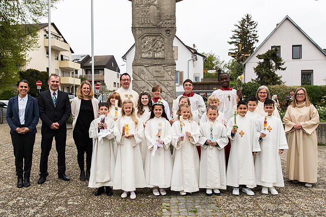 Bild 1: Erstkommunion und Konfirmation in Konstanz: Diese Kinder haben sie bereits gefeiert