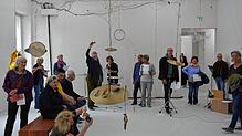 Ein Höhepunkt der Donaueschinger Musiktage: Das Interesse an Neuer Musik vermittelt Elsa Bistons Installation niederschwellig im Museum ...