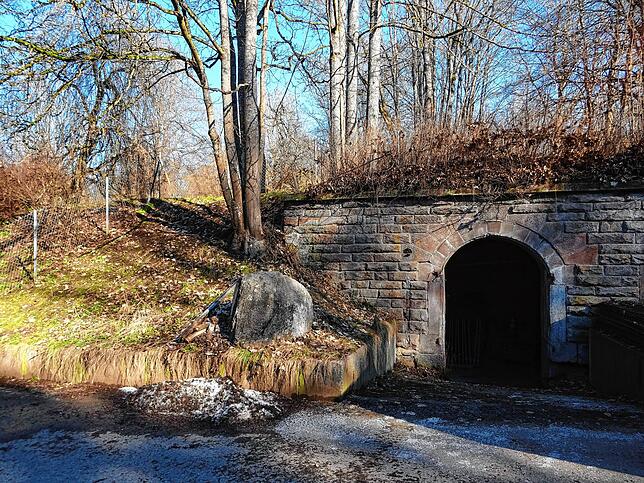 Der alte Weinkeller auf dem Villinger Friedhof