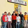 Vor dem Clubhaus trifft sich das aktuelle Vorstandsteam (von links): Stephanie Feyerabend, Bärbel Bentele, Kurt Schmidt, Joe Hölzle, ...