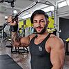 Erkin Umur aus Villingen trainiert fast täglich im Fitnessstudio für die Deutsche Meisterschaft im Bodybuilding Anfang Dezember.