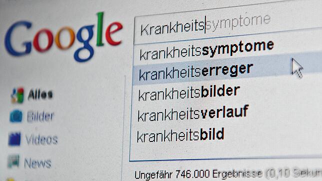 Wer immer wieder nach seinen Krankheitssymptomen googelt, kann damit seiner Gesundheit schaden.