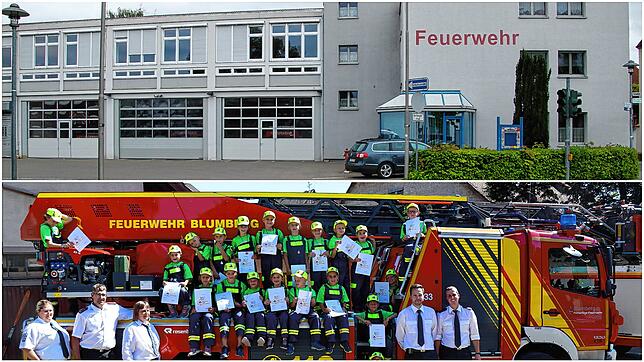 In der Feuerwache der Freiwilligen Feuerwehr Donaueschingen (oben) soll ab Herbst auch eine Kindergruppe spielerisch an die Feuerwehr ...