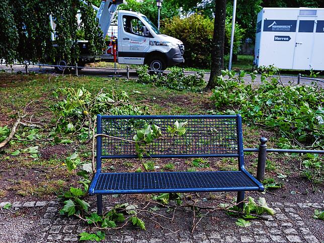Bild 13: Bodensee: Fotos vom schweren Unwetter und den Schäden!