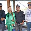 Die neue DSDS-Jury am Bodensee (von links): Sänger Xavier Naidoo, Tänzerin Oana Nechiti, Sänger Pietro Lombardi und Produzent Dieter Bohlen.