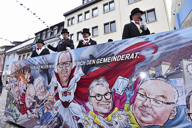 Bild 16: Bilder vom bunten Treiben am Fasnetsmontag in Villingen (1)