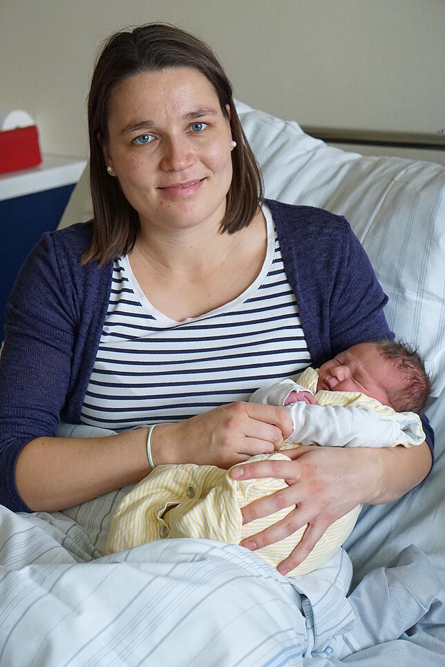 Für Svenja Hoffmann aus Stahringen ist Lasse das zweite Kind.