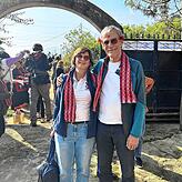 Albert Benzing und seine Frau Christiane Bär-Benzing im Freizeitlook in Nepal.