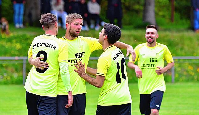 Bild 1: SV Eschbach wendet das Blatt mit dem 4:0 beim SV Buch II – und wir haben Fotos!