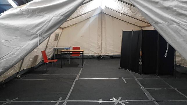 In der Fieberambulanz in Schwenningen waren Corona-Patienten getestet und behandelt worden.
