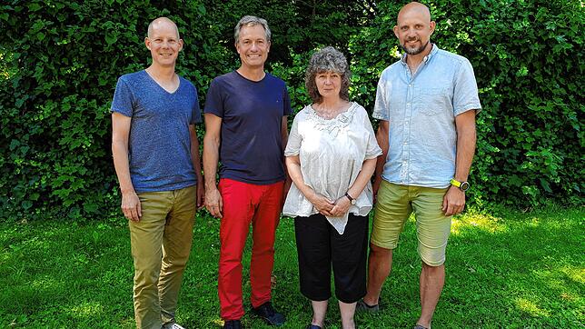 Die alte und die neue Geschäftsführung der Bodensee-Stiftung (v.l.): Patrick Trötschler, Jörg Dürr-Pucher, Marion Hammerl und Volker ...