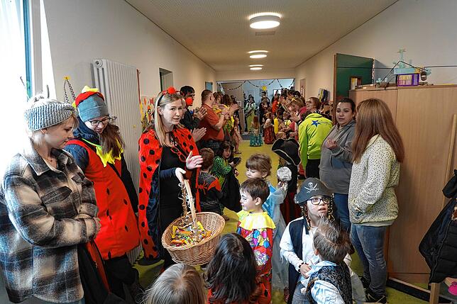 Bild 23: Die schönsten Bilder der Schulbefreiung und der Besuch im Kindergarten in Rickenbach