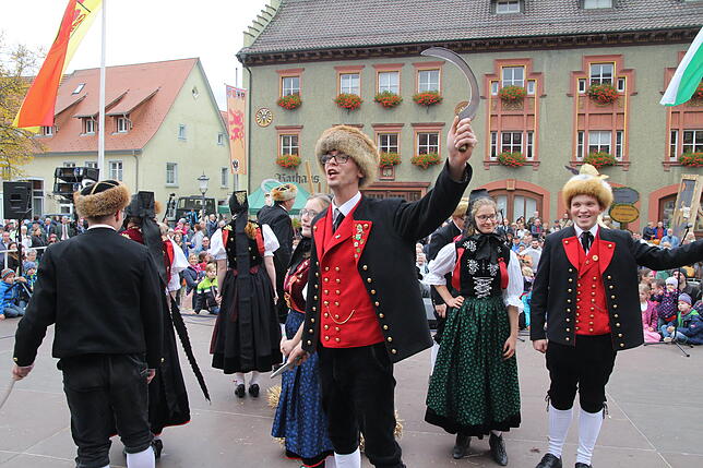 Bild 10: Viel los am Kilbigmontag in Bräunlingen