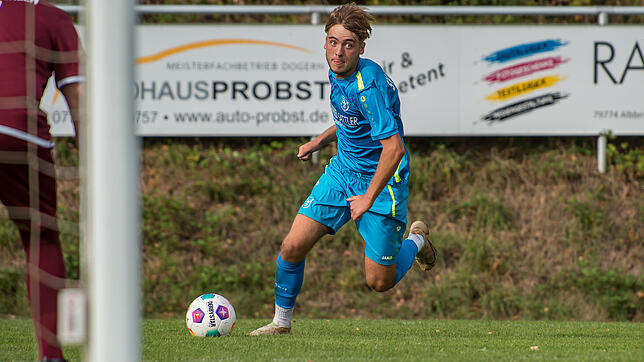 Punkt gerettet: Brooklyn Lehmann – hier ein Archivbild – traf kurz vor dem Abpfiff für den SV Buch zum 1:1-Endstand gegen die SG ...