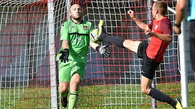 Mann des Tages: Christoph Düster war ein Garant dafür, dass der FV Lörrach-Brombach II mit 7:4 gegen den FC Hochrhein gewann und die ...
