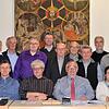 So präsentierte sich der Männerchor Gurtweil nach seiner Hauptversammlung 2018 zusammen mit Ortsvorsteherin Marina Schlosser (links, ...