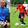 Zwei Neue: Torwart Christoph Düster und Stürmer Justin Petretta sind zur neuen Saison für den SV Herten im Einsatz.