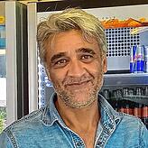 Irahim Yildirim, hier an seinem Kiok neben dem Hörnle-Restaurant, hat keine Hoffnung mehr, die Verluste der verregneten Saison noch ...