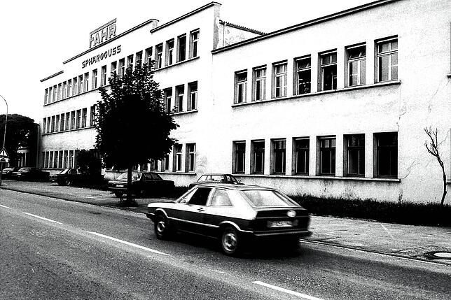 Die KHD Gießerei Fahr an der Heinrich-Fahr-Straße