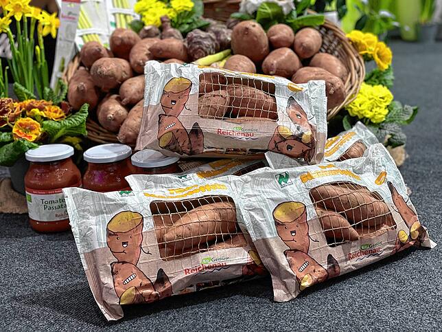 Süßkartoffeln von der Reichenau. Die Region deckt mittlerweile 60 Prozent des deutschen Markts ab.
