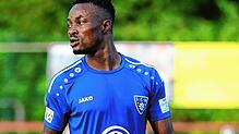 Austyn Adebayo Adefeyiju trifft zum 1:0-Erfog des SC Markdorf über den FC RW Salem.