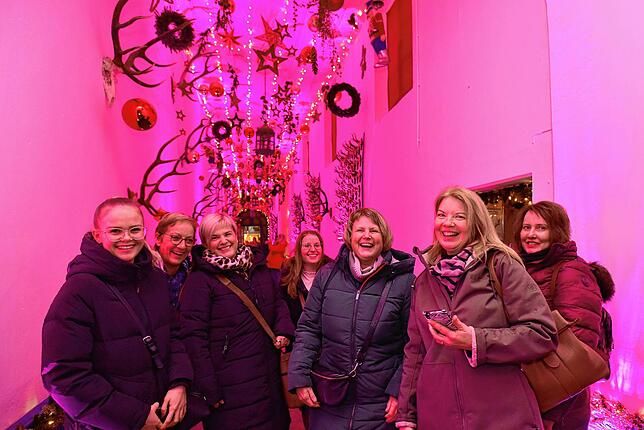 Optisches Höhepunkt wie jedes Jahr ist bei der diesjährigen Fürstenberg-Weihnachtswelt einmal mehr der Geweihgang zur Anspannhalle, der ...