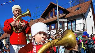 Früh übt sich... Der musikalische Nachwuchs der Feuerwehrkapelle aus Stetten am kalten Markt in Aktion. Bilder: Wilfried Koch