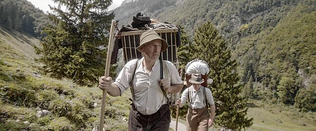 Die Säntis-Träger sind die eigentlichen Helden des Films.