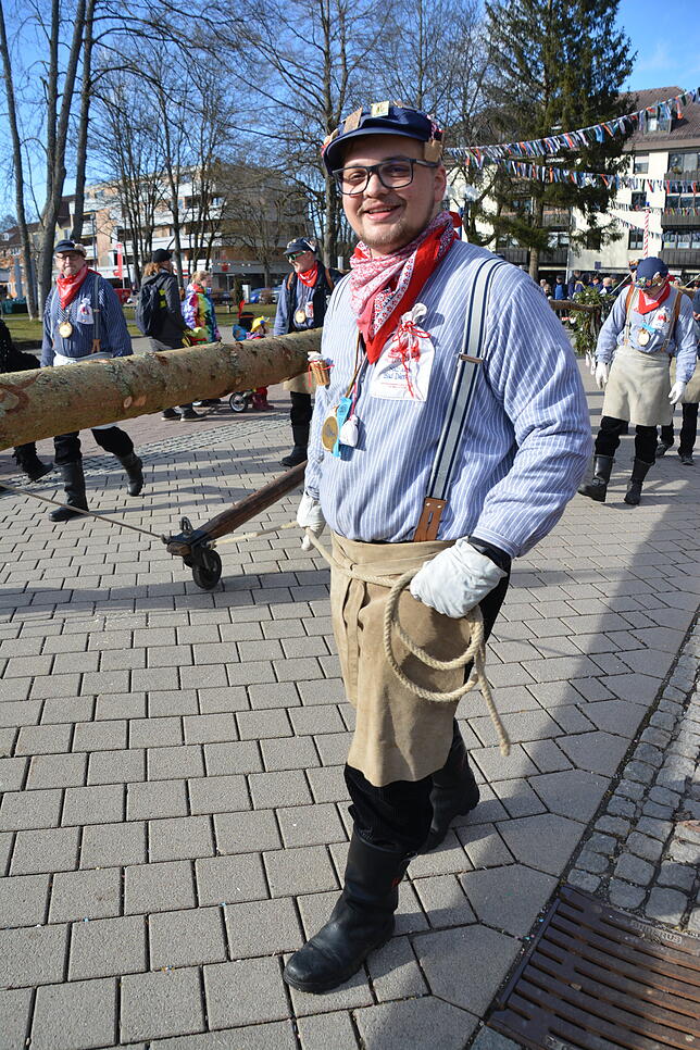 Bild 9: Bilder vom Kinderumzug und Narrenbaumstellen in Bad Dürrheim