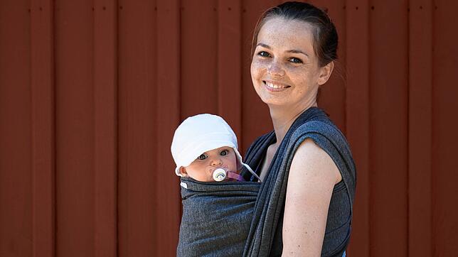 Rebecca Kranich und ihre Tochter. Für die an Leukämie erkrankte Mutter wurde ein Stammzellspender gefunden.