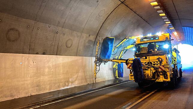 Im Tunnel Döggingen stehen wieder Wartungsarbeiten an. Das Bild stammt aus dem Jahr 2023.