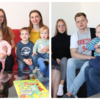 Alina Hutarova (rechts im linken Bild) und Evgeniy Parfonov (rechts) kurz nach ihrer Ankunft in der Region. Was wurde aus ihnen?
