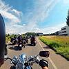 Rund 5000 Motorradfahrer nahmen an der Demo von Friedrichshafen nach Engen teil.