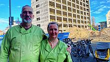 Jörg Becker betreibt den Hofladen an der Moltkestraße zusammen mit seiner Frau Tanja Schilling-Becker. Die Sanierung des ...