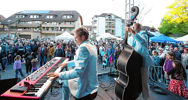 Die City Jamboree findet wieder statt. Unser Archivbild zeigt den Auftritt der Formation „Billy Bob and the Buzzers“ um ...